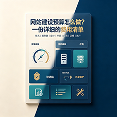 林芝建站-网站建设预算怎么做?一份详细的费用清单