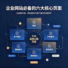 林芝建站-企业网站必备的六大核心页面